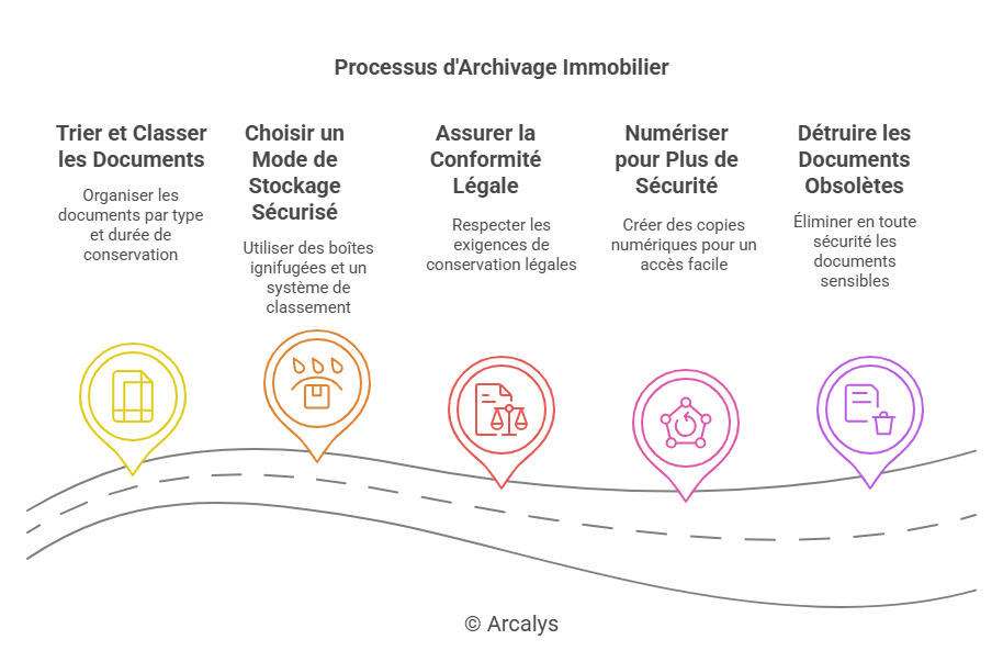 Processus d'archivage Immobilier