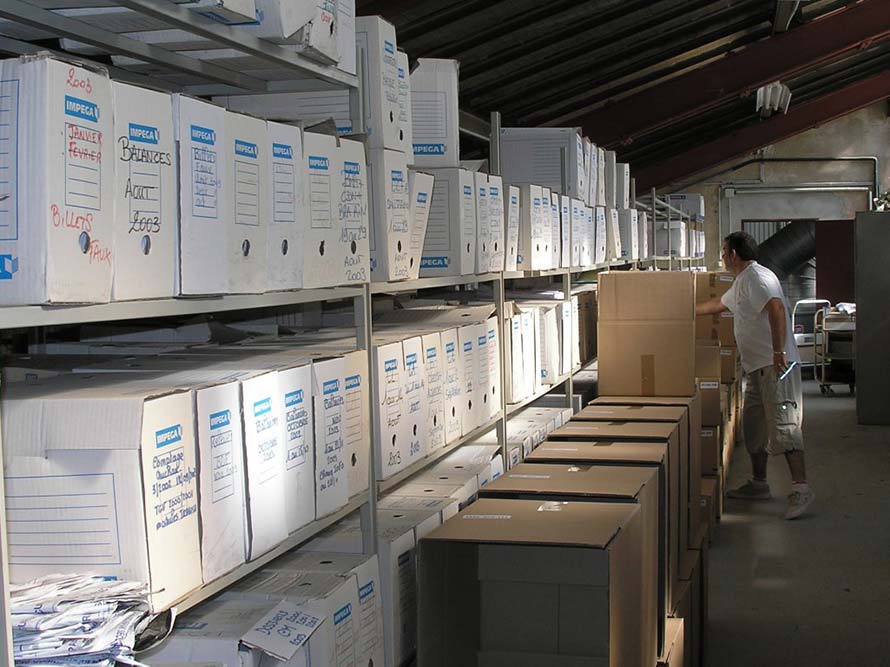 Préparer les archives à un déménagement ?