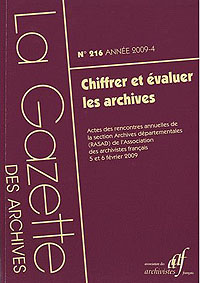 Chiffrer et évaluer les archives - Association des Archivistes Français