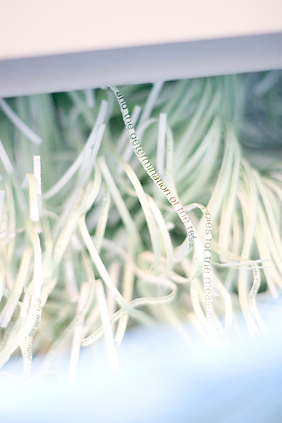 Destruction de documents d'archives et recyclage